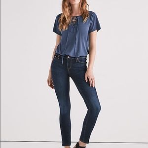 Lucky Brand Lolita Skinny Jean in Dark Wash sz 6A